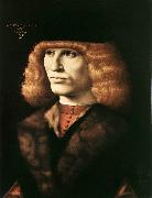 PREDIS, Ambrogio de Portrait of a Young Man sgt painting
